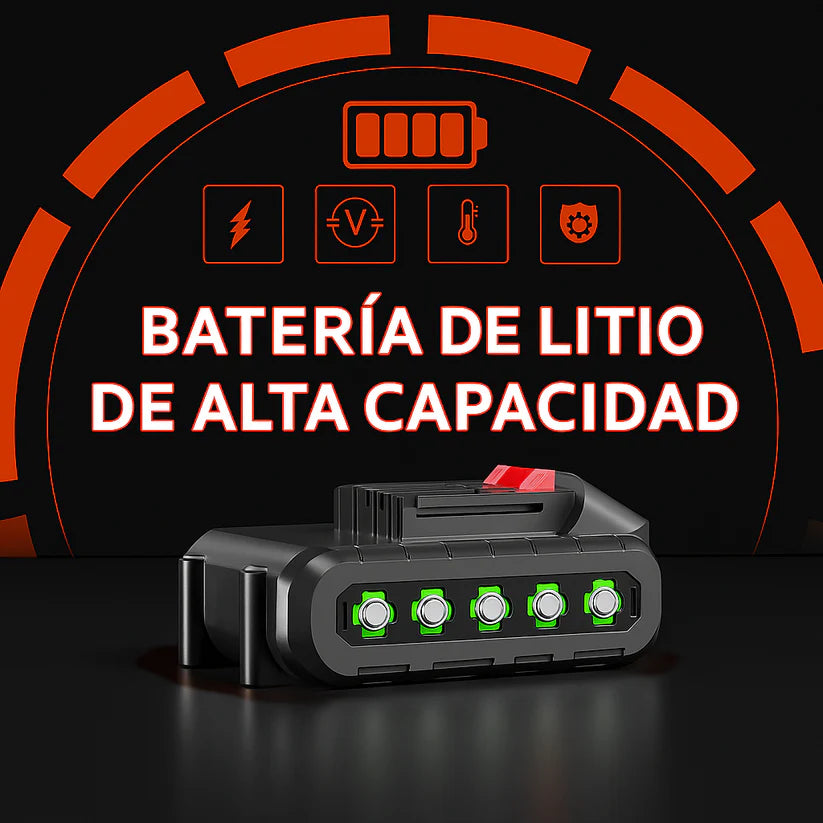 TURBOBLADE™ - Podadora Inalámbrica 3 en 1 con 2 baterias