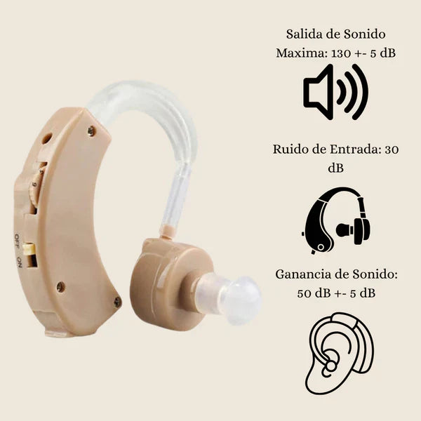 🎁PROMO 2x1 - AUDÍFONO AMPLIFICADOR ProSonic™ - Recupera Tu Audición De Forma Rápida y Facil