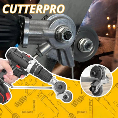 CUTTERPRO™ adaptador de corte de metal para taladro (NO INCLUYE EL TALADRO)