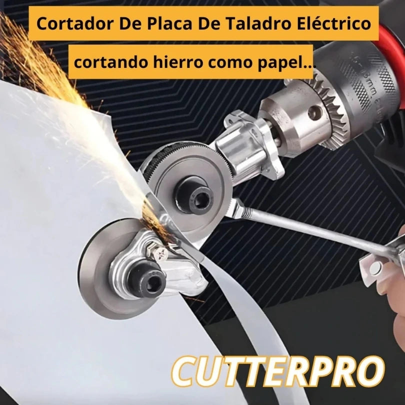 CUTTERPRO™ adaptador de corte de metal para taladro (NO INCLUYE EL TALADRO)