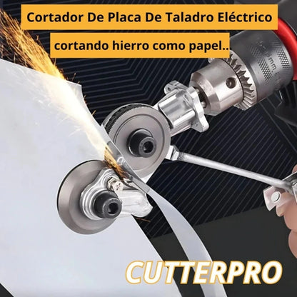 CUTTERPRO™ adaptador de corte de metal para taladro (NO INCLUYE EL TALADRO)