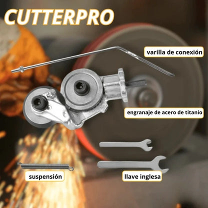 CUTTERPRO™ adaptador de corte de metal para taladro (NO INCLUYE EL TALADRO)