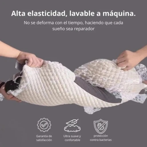 Almohada Ortopédica Cervical Deluxe 3D – Alineación Perfecta para Dormir sin Dolor