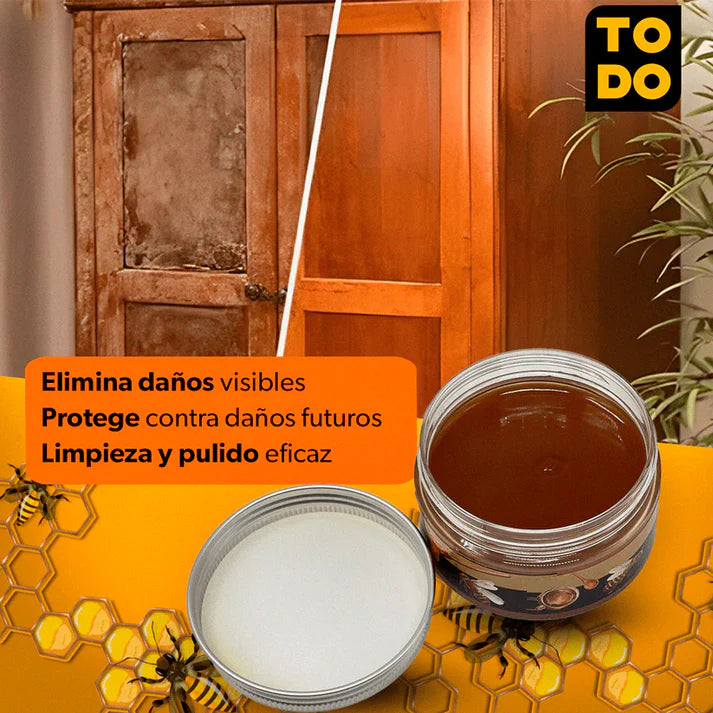 🎁 PROMO 2x1 - RESTAURADOR DE MADERA BEEWAX 100gr