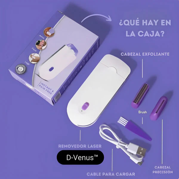 Depiladora Láser Venus™ - Quita el vello de raiz y cuida tu piel