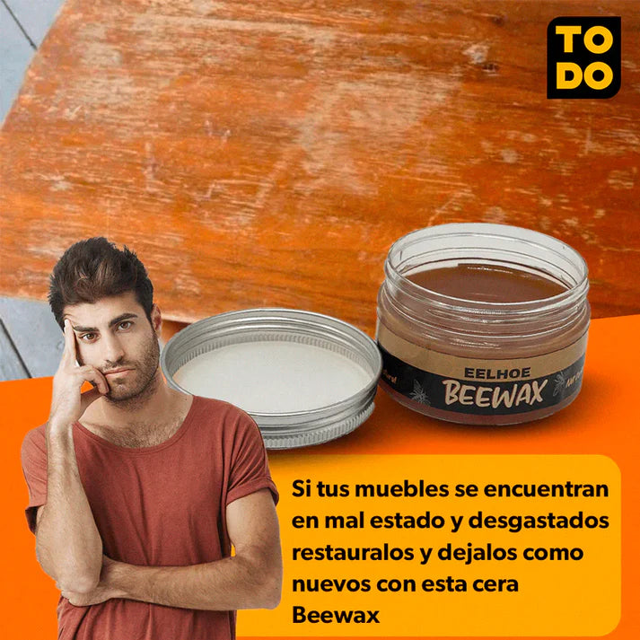 🎁 PROMO 2x1 - RESTAURADOR DE MADERA BEEWAX 100gr