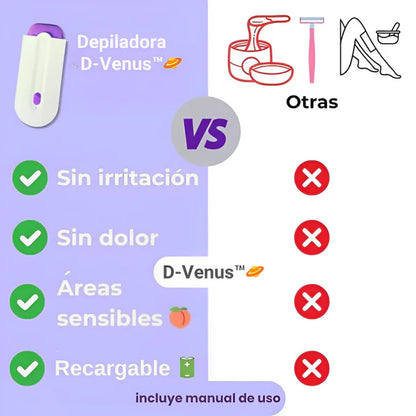 Depiladora Láser Venus™ - Quita el vello de raiz y cuida tu piel