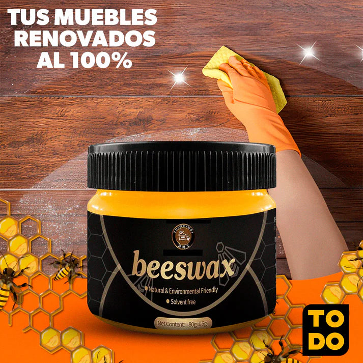 🎁 PROMO 2x1 - RESTAURADOR DE MADERA BEEWAX 100gr