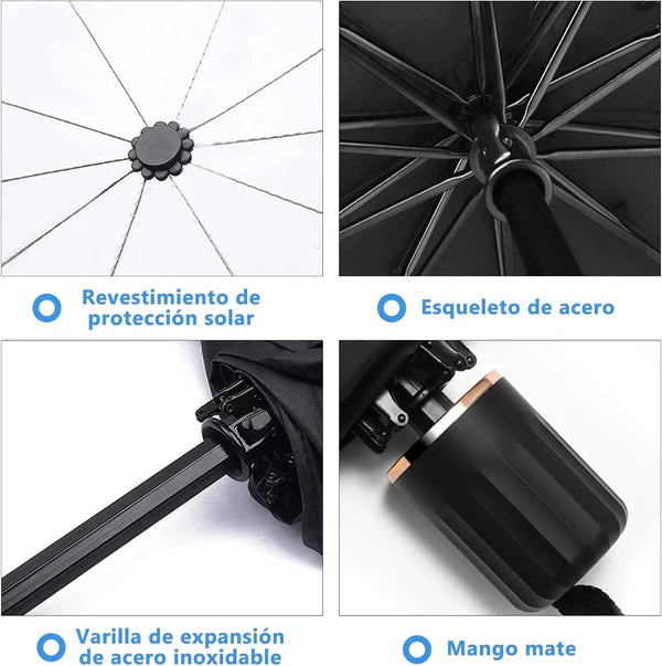 SOMBRILLA PARASOL PLEGABLE ANTI RAYOS UV