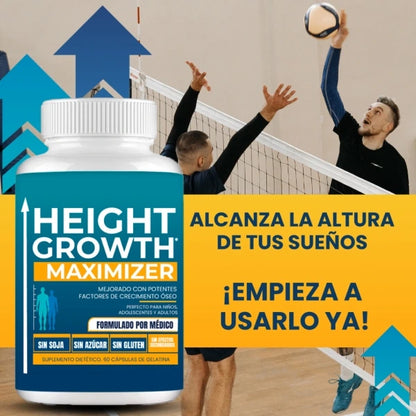 Height Growth Maximizer™ – Gana confianza, gana altura.