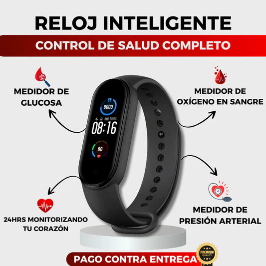 Reloj Inteligente con Medidor de Salud Completo - Envío gratis