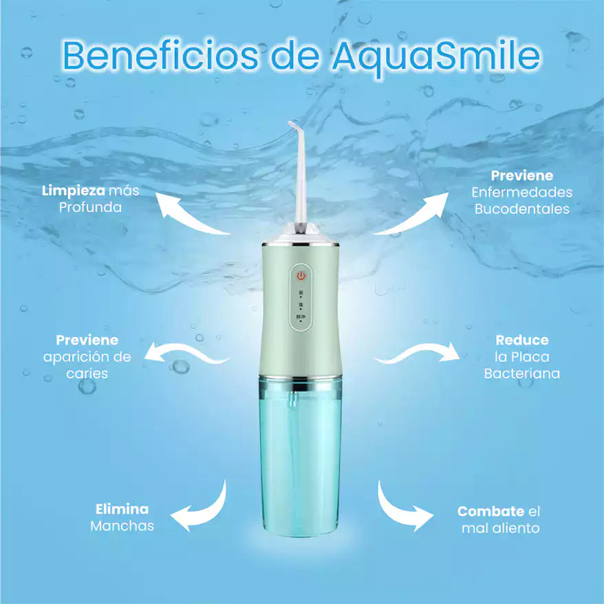 AquaSmile™ - Cepillo Irrigador Limpieza