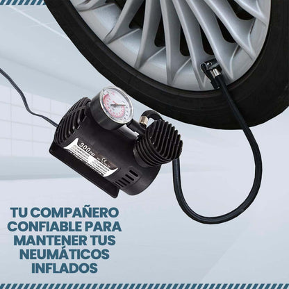 🚗 MINI COMPRESOR DE AIRE PORTÁTIL 🔩 - Ecucarrito